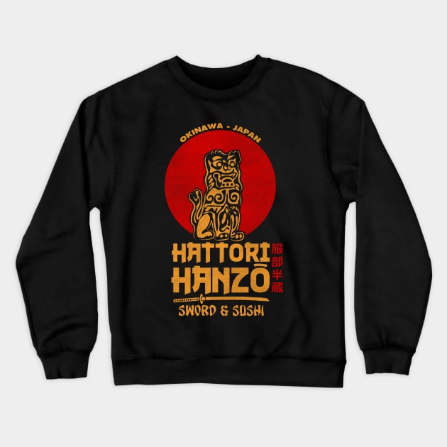 Hattori Hanzo Crewneck Sweatshirt by Melonseta